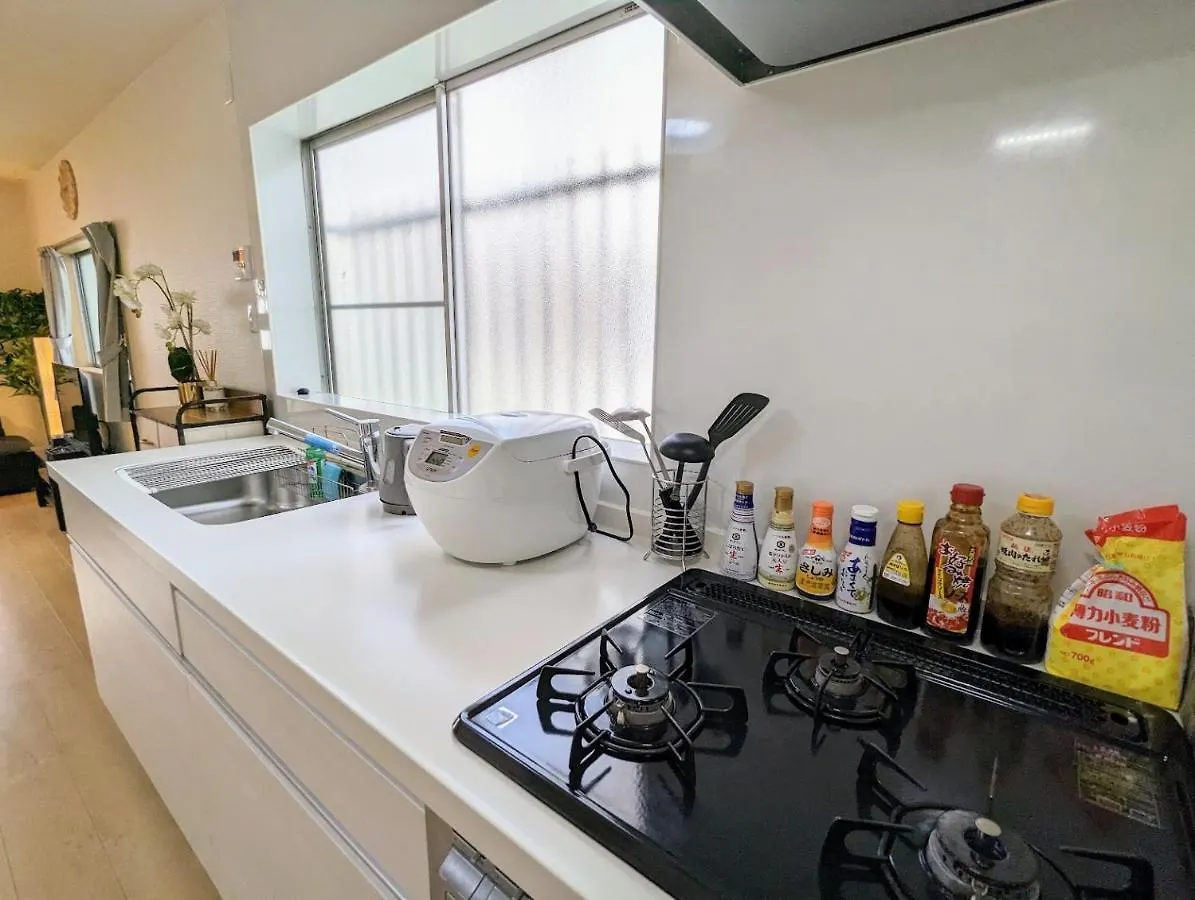 Tsukiyume Kan - House With Parking, 10Mins To Usj, Tennoji, Namba Osaka Semesterbostad